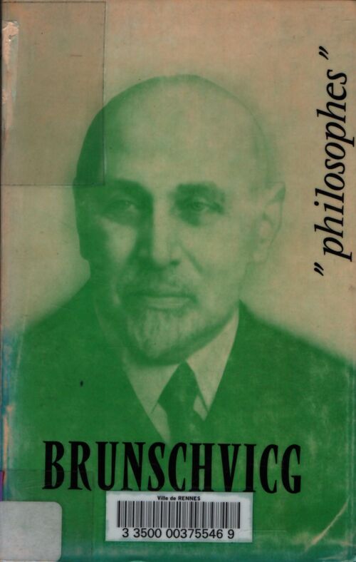 Brunschvicg - René Boirel - Livre