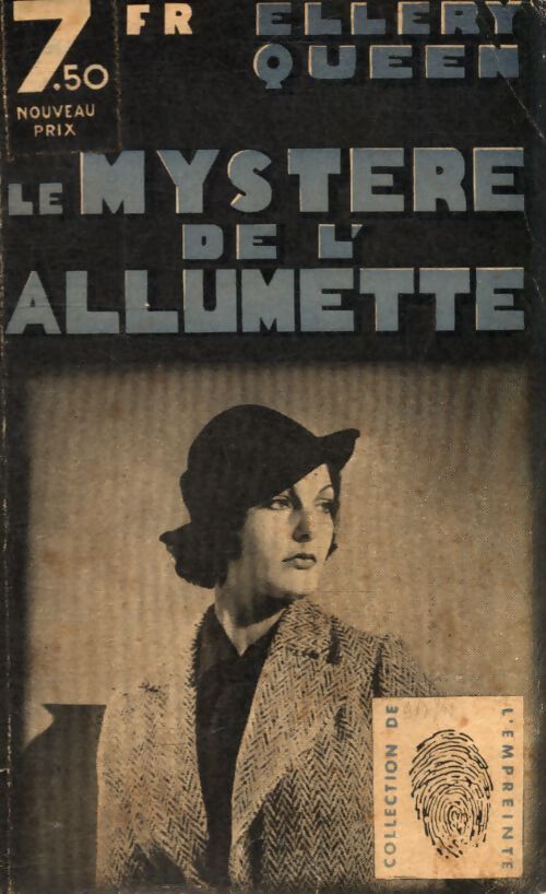 Le mystère de l'allumette - Ellery Queen - Livre