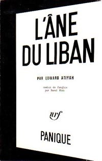 Livrenpoche : L'âne du Liban (Le gouffre) - Edward Atiyah - Livre