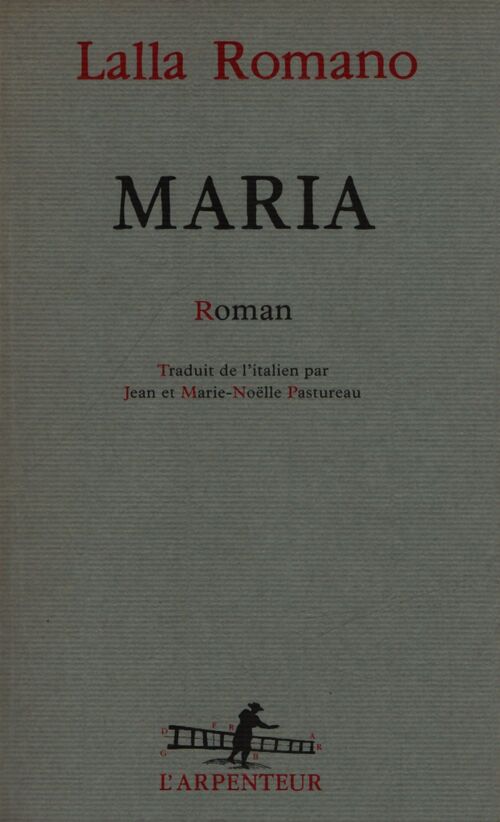 Maria - Lalla Romano - Livre