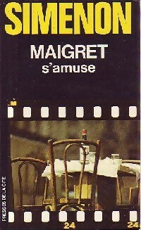 Livrenpoche : Maigret s'amuse - Georges Simenon - Livre