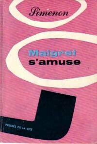 Livrenpoche : Maigret s'amuse - Georges Simenon - Livre