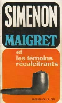 Livrenpoche : Maigret et les témoins récalcitrants - Georges Simenon - Livre