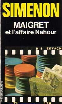 Livrenpoche : Maigret et l'affaire Nahour - Georges Simenon - Livre