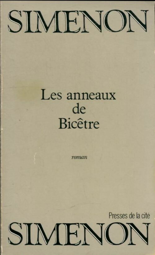 Livrenpoche : Les anneaux de Bicêtre - Georges Simenon - Livre