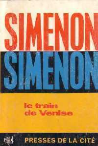 Le train de Venise - Georges Simenon - Livre