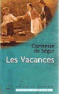 Livrenpoche : Les vacances - Comtesse De Ségur - Livre