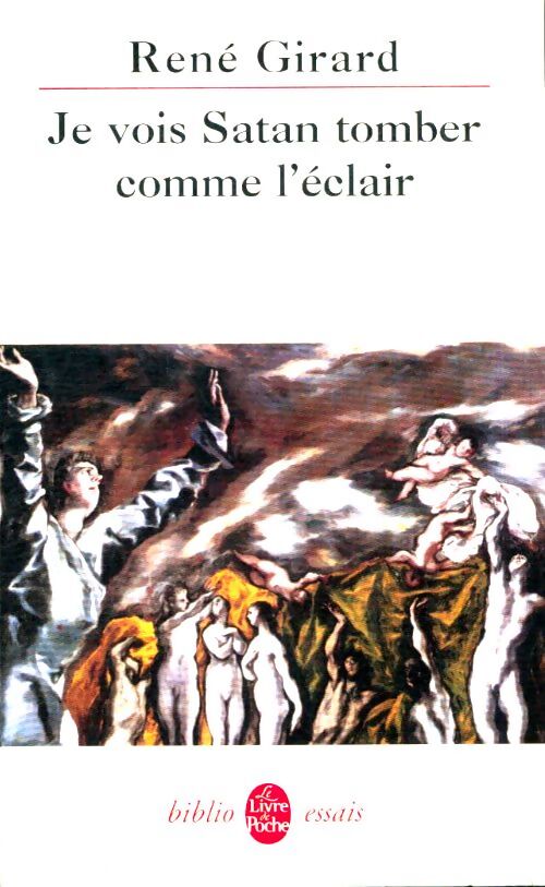 Livrenpoche : Je vois Satan tomber comme l'éclair - René Girard - Livre