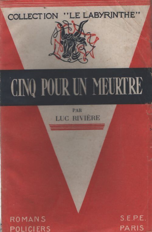 Cinq pour un meurtre - L. Rivière - Livre