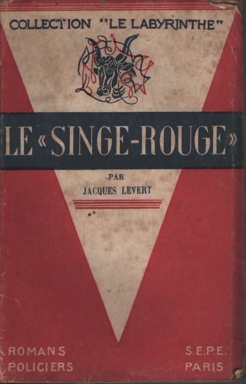 Le singe rouge - Jacques Lever - Livre
