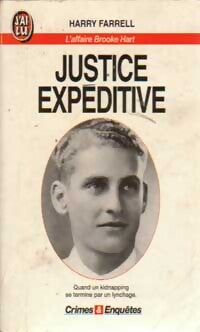 Livrenpoche : Justice expéditive - Harry Farrell - Livre