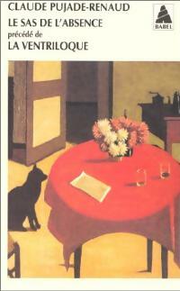 Livrenpoche : Le sas de l'absence - Claude Pujade-Renaud - Livre