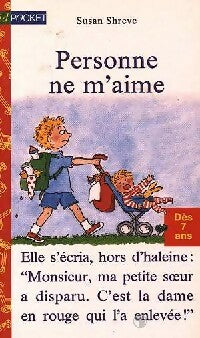 Livrenpoche : Personne ne m'aime - Susan Shreve - Livre