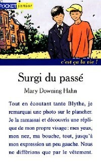 Livrenpoche : Surgi du passé - Mary Downing Hahn - Livre