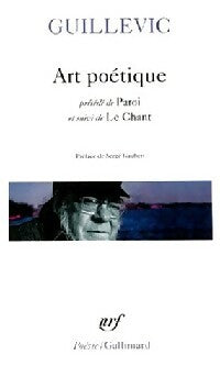 Livrenpoche : Art poétique - Guillevic - Livre