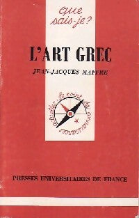 Livrenpoche : L'art grec - Jean-Jacques Maffre - Livre