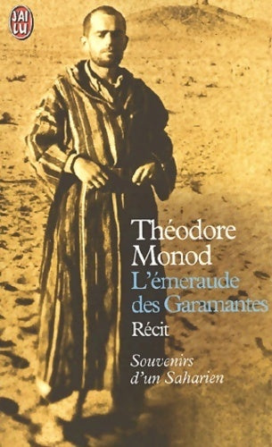 Livrenpoche : L'émeraude des Garamantes - Théodore Monod - Livre