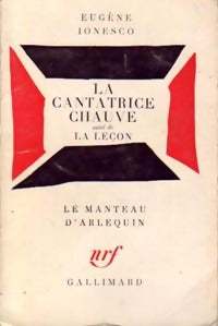 La cantatrice chauve / La leçon - Eugène Ionesco -  Le Manteau d'Arlequin - Livre