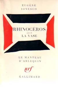 Rhinocéros / La vase - Eugène Ionesco - Livre