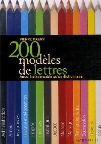 200 modèles de lettres - Pierre Maury -  Bibliothèque Marabout - Livre