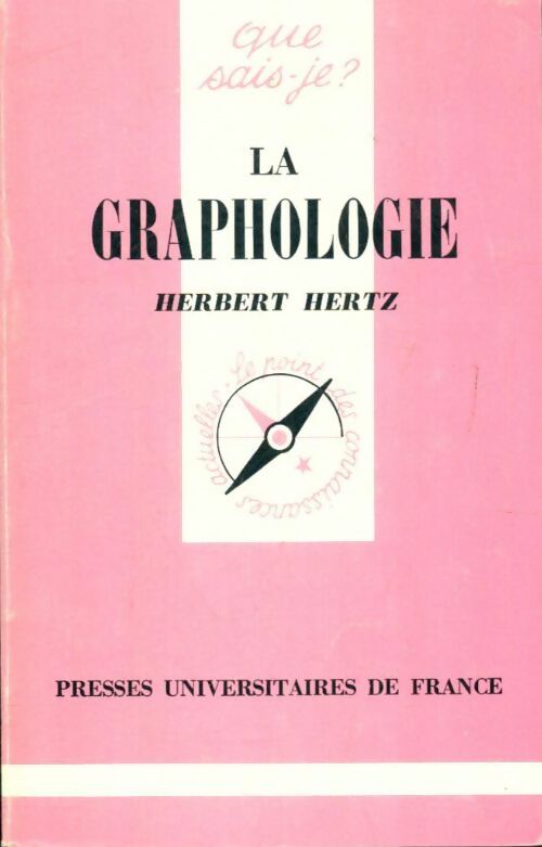 Livrenpoche : La graphologie - Herbert Hertz - Livre