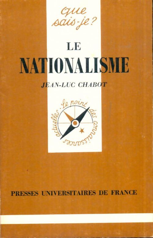 Livrenpoche : Le nationalisme - Jean-Luc Chabot - Livre