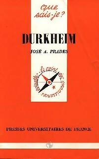 Durkheim - José A. Pradès - Livre