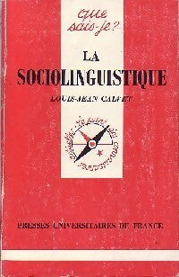 Livrenpoche : La sociolinguistique - Louis-Jean Calvet - Livre