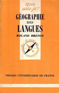 Livrenpoche : La géographie des langues - Roland Breton - Livre