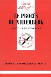 Livrenpoche : Le procès de Nuremberg - François De Fontette - Livre