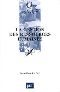Livrenpoche : La gestion des ressources humaines - Jean-Marc Le Gall - Livre