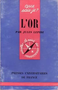 Livrenpoche : L'or - Jules Lepidi - Livre