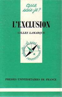 Livrenpoche : L'exclusion - Gilles Lamarque - Livre