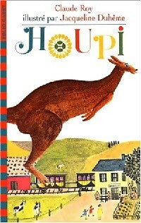 Houpi, le gentil kangorou - Claude Roy -  Folio Cadet - Livre