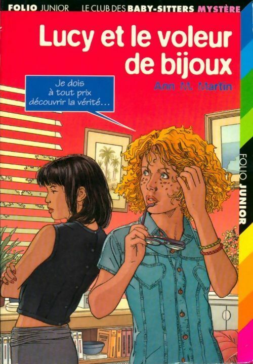 Le club des baby-sitters / Mystère Tome I : Lucy et le voleur de bijoux - Ann M. Martin - Livre