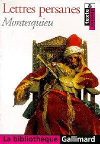 Lettres persanes Tome II - Charles De Montesquieu -  La Bibliothèque Gallimard - Livre
