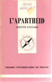 L'apartheid - Odette Guitard - Livre