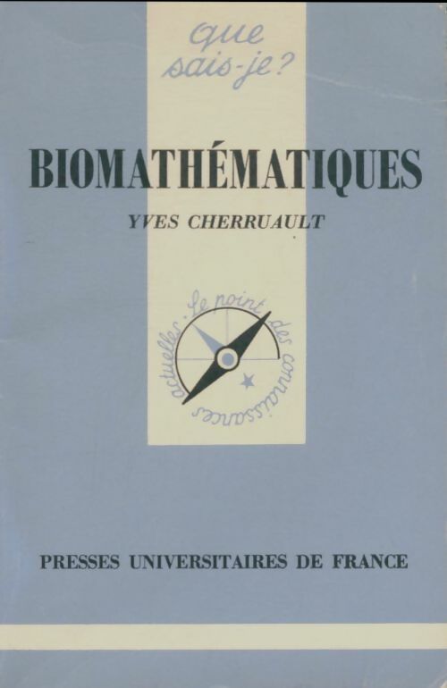 Livrenpoche : Biomathématiques - Y. Cherruault - Livre