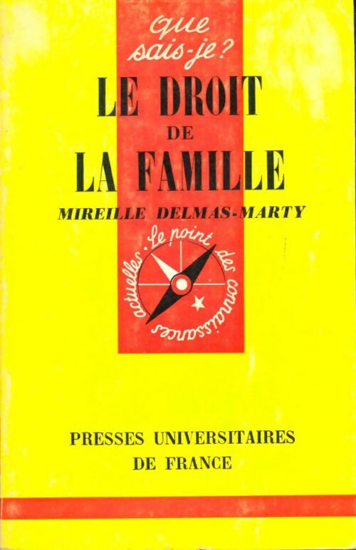 Livrenpoche : Le droit de la famille - Mireille Delmas-Marty - Livre