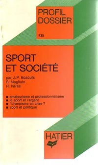 Livrenpoche : Sport et société - Bruno Magliulo, J.-P. Bozouls, H. Pérès - Livre