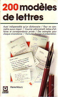 Livrenpoche : 200 modèles de lettres - Pierre Maury - Livre