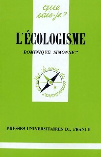 Livrenpoche : L'écologisme - Dominique Simonnet - Livre