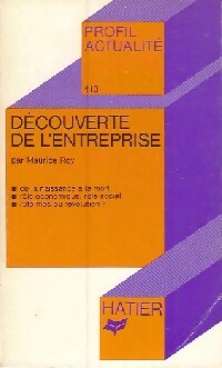 Livrenpoche : Découverte de l'entreprise - Maurice Roy - Livre