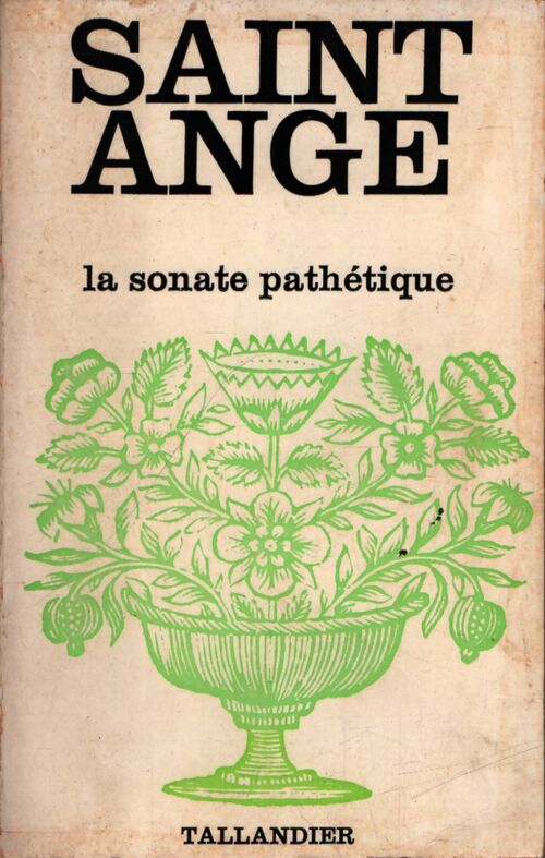 La sonate pathétique - Saint-Ange - Livre