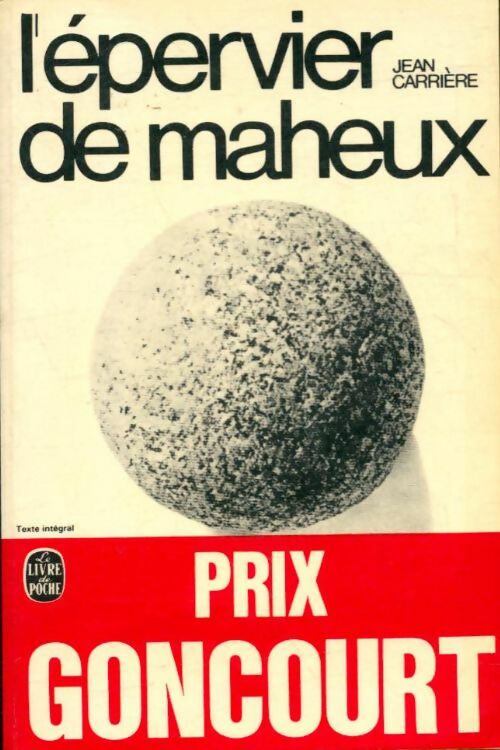 Livrenpoche : L'épervier de Maheux - Jean Carrière - Livre