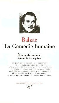 La comédie humaine Tome II - Honoré De Balzac - Livre