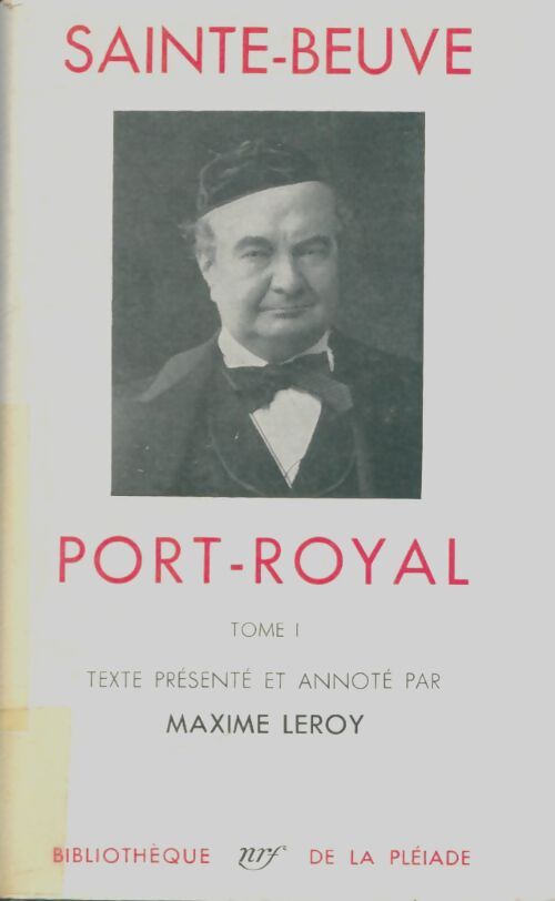 Livrenpoche : Port-Royal Tome I - Charles-Augustin Sainte-Beuve - Livre