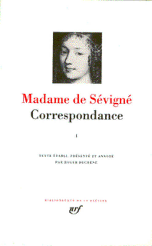Correspondance Tome I - Madame De Sévigné - Livre