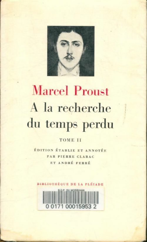 A la recherche du temps perdu Tome I - Marcel Proust -  La Pléiade - Livre