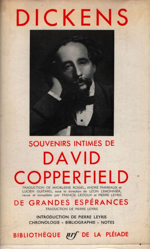 Souvenirs intimes de David Copperfield / De grandes espérances - Charles Dickens - Livre